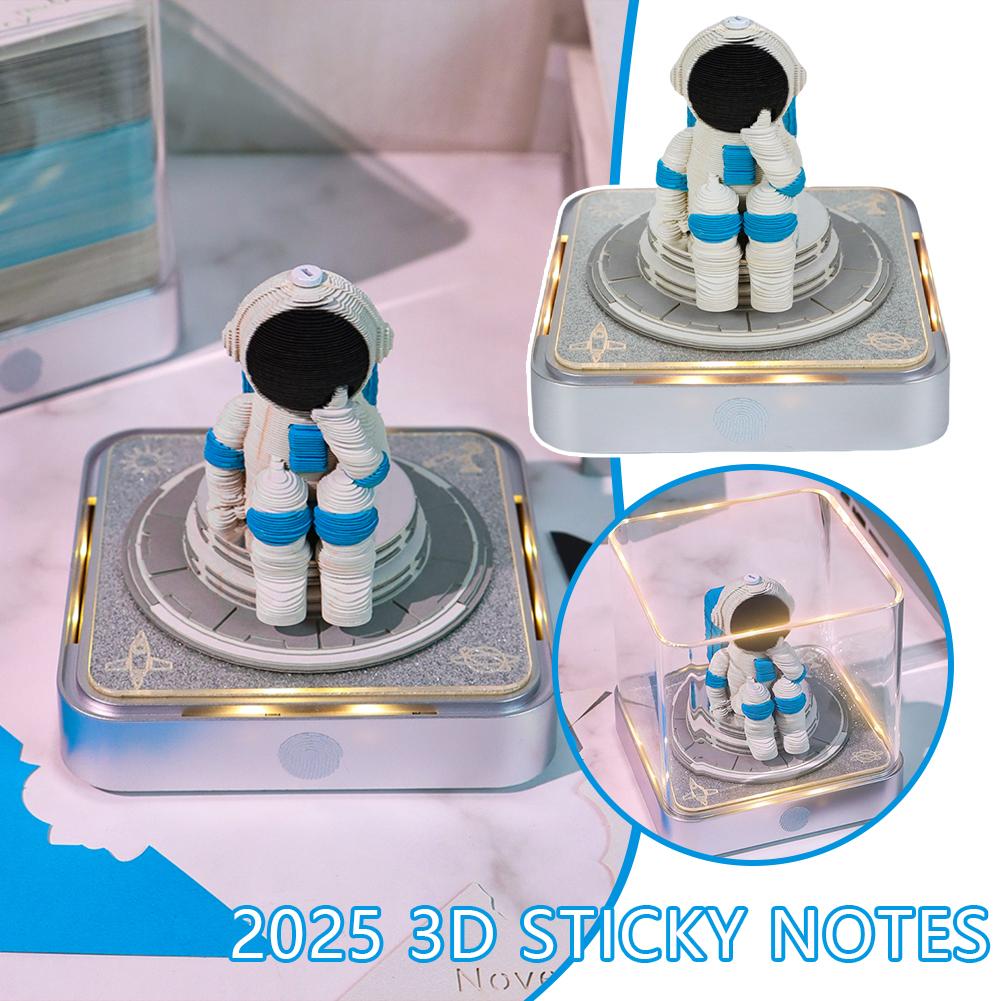thumbnail image 3 of Wartleves Bloc de notas 3D Omoshiroi Block Escultura Regalo para maestros Colección de arte Manualidades, 3 of 7
