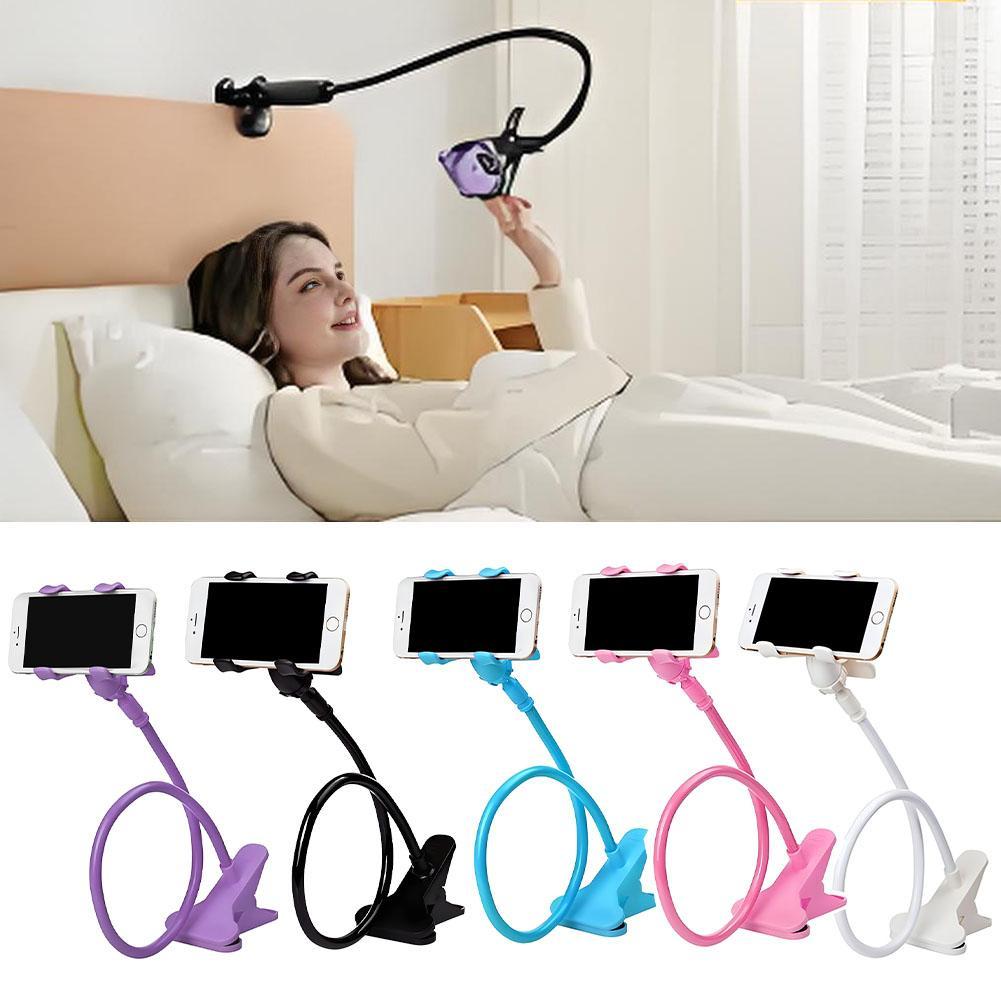 thumbnail image 3 of Wartleves Soporte flexible para teléfono móvil para cama - Soporte de clip universal para smartphone, 3 of 7