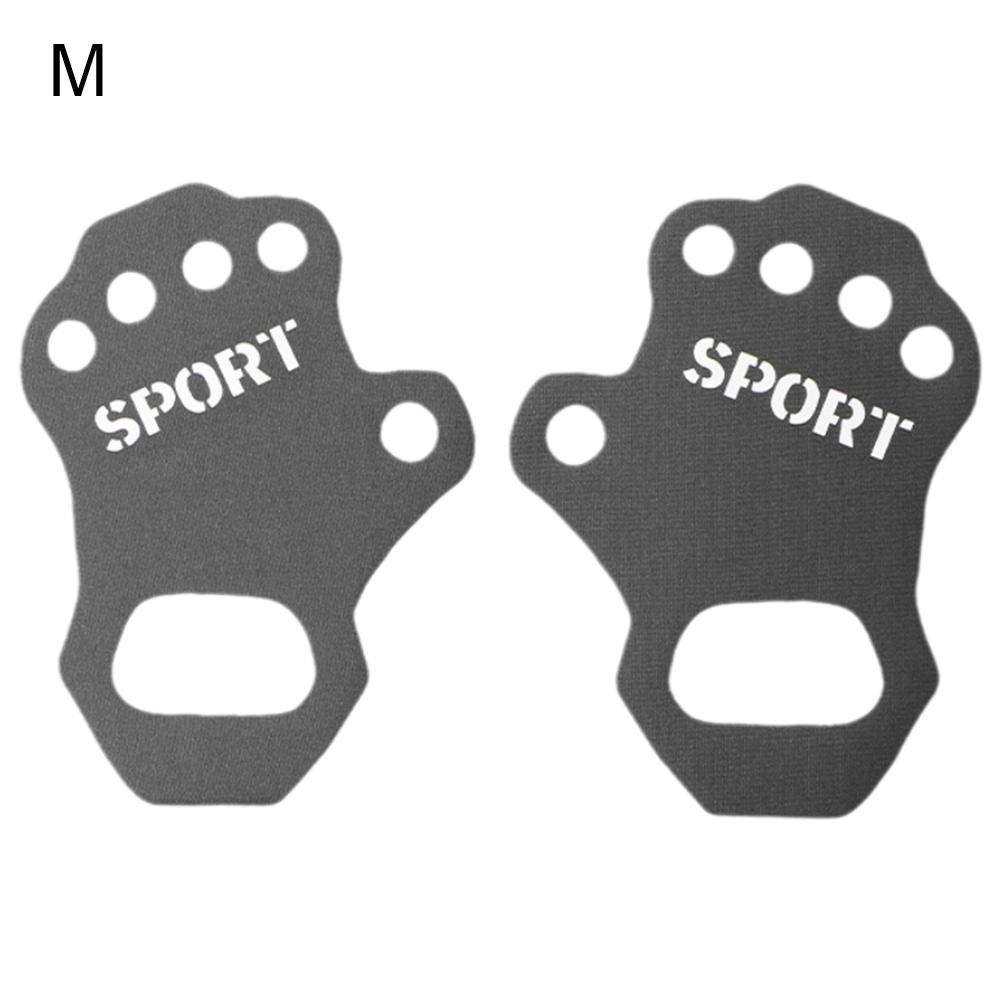 thumbnail image 4 of Wartleves 1 par de guantes antideslizantes para levantamiento de pesas, protectores de manos para mancuernas, dominadas, agarre para gimnasio, 4 of 7