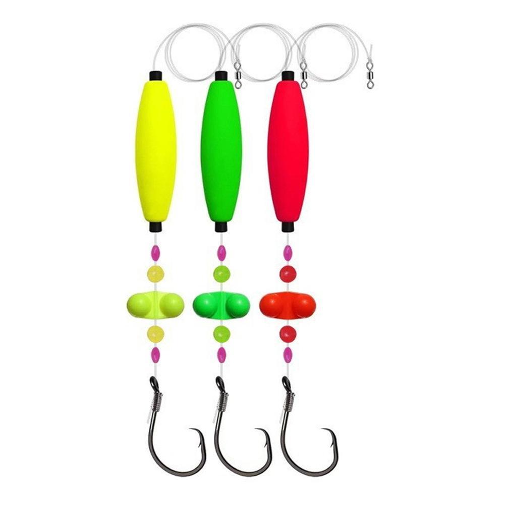thumbnail image 5 of Ruifaya Aparejos para bagres Aparejos flotantes para bagres 3 piezas Aparejos para bagres Lote de herramientas de pesca U5, 5 of 7