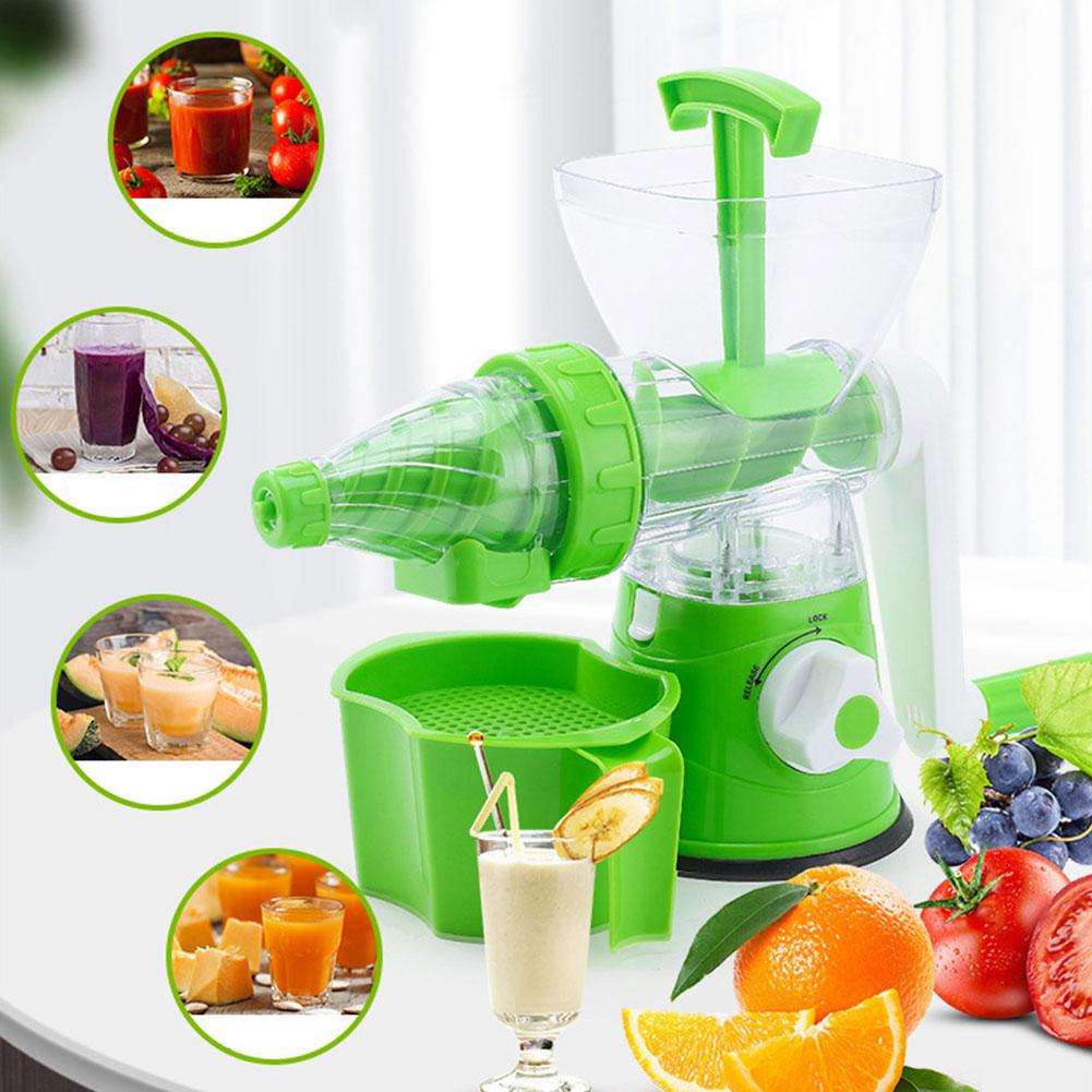 thumbnail image 4 of SGACAI Exprimidor de frutas con manivela Exprimidor manual de frutas Saludable Ju F лв, 4 of 7