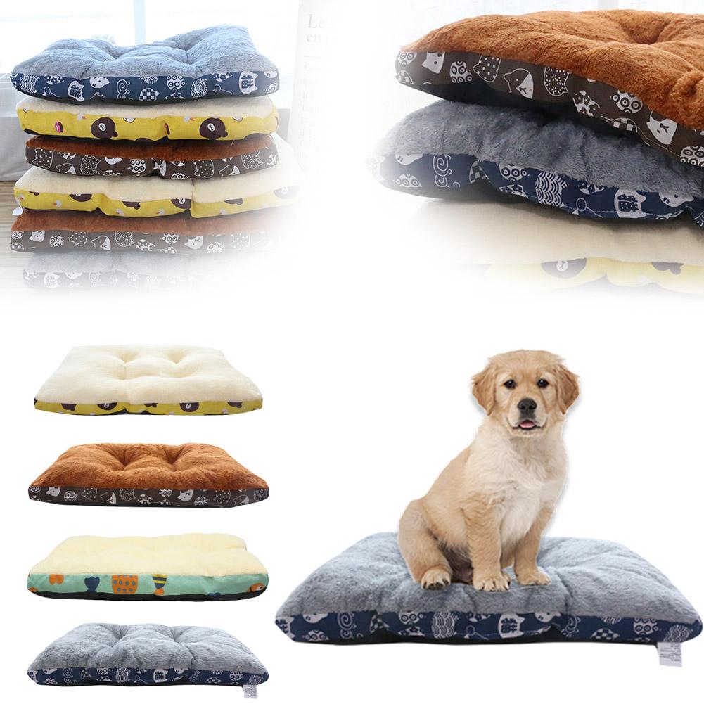 thumbnail image 2 of Wartleves Alfombrillas suaves para cama de gato Alfombrillas cortas de felpa para dormir para gatos y perros pequeños, 2 of 7