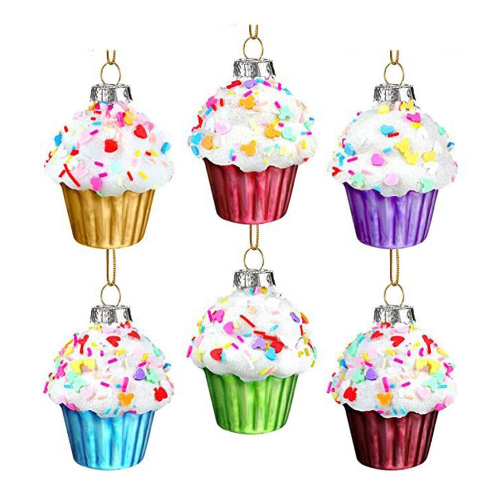 thumbnail image 5 of Wartleves 1x Colgante de fruta en forma de donut, adorno de pepinillo para árbol de Navidad, decoración navideña 2024/, 5 of 7
