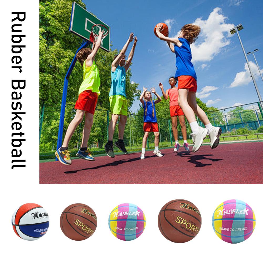 thumbnail image 3 of Ruifaya Baloncesto de goma nº 5 nº 7 Baloncesto de competición de entrenamiento para adultos y niños, 3 of 7