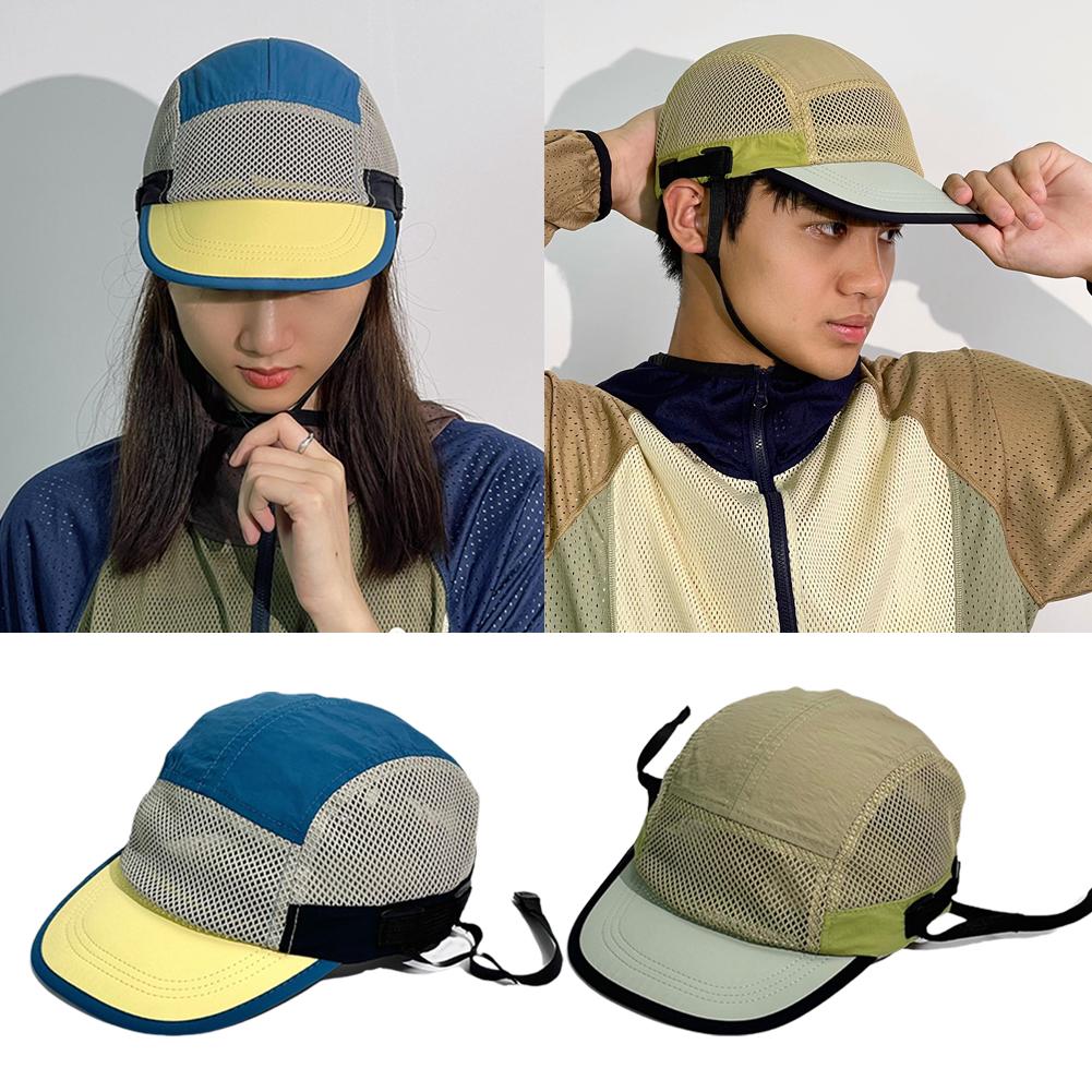 thumbnail image 2 of Wartleves Gorra de béisbol de malla de gran tamaño para camionero, transpirable, de secado rápido, para correr♯, 2 of 7