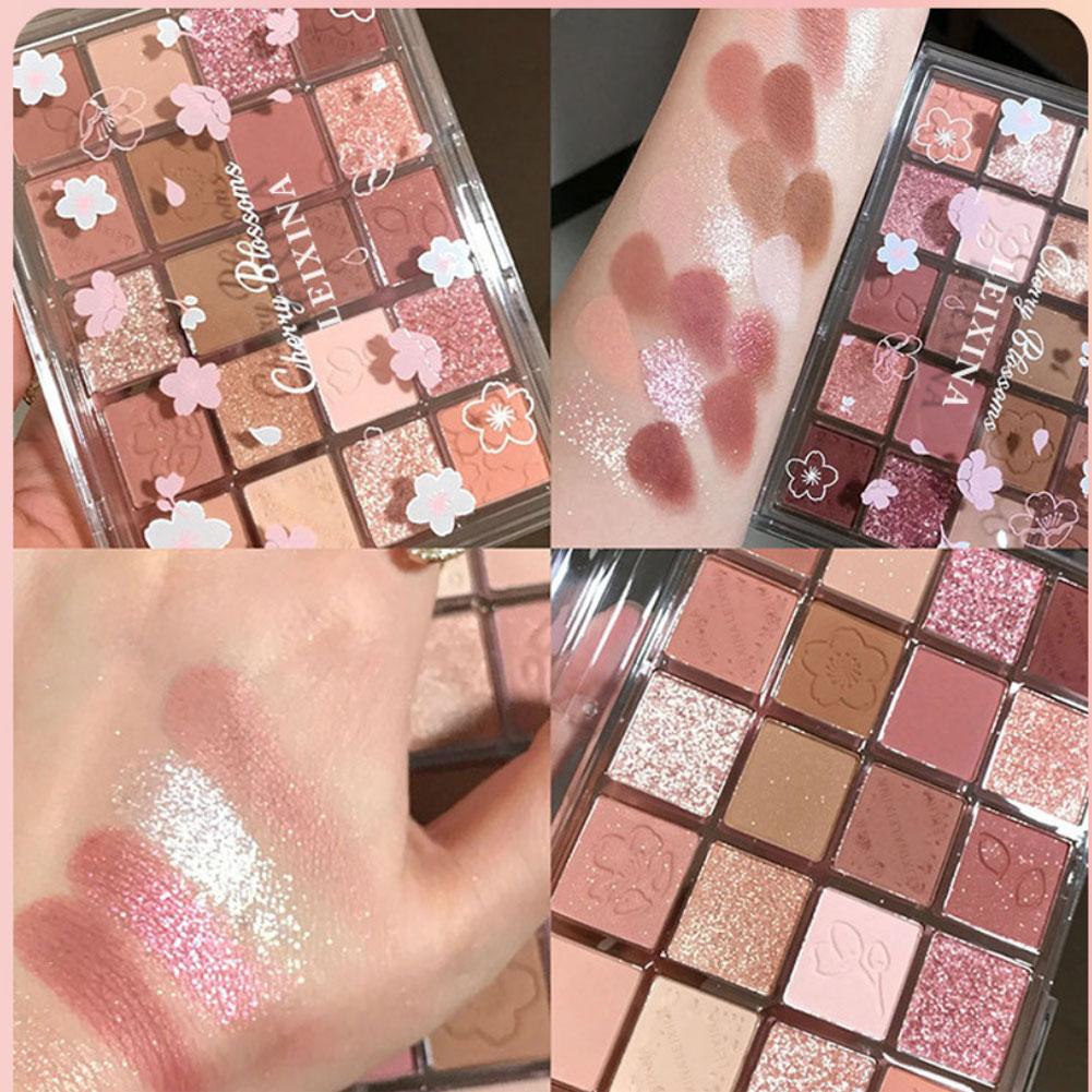 thumbnail image 2 of SGACAI Bandeja de sombras de ojos para principiantes en 20 colores, mate, con brillo, en Makeup Eye 1, 2 of 7