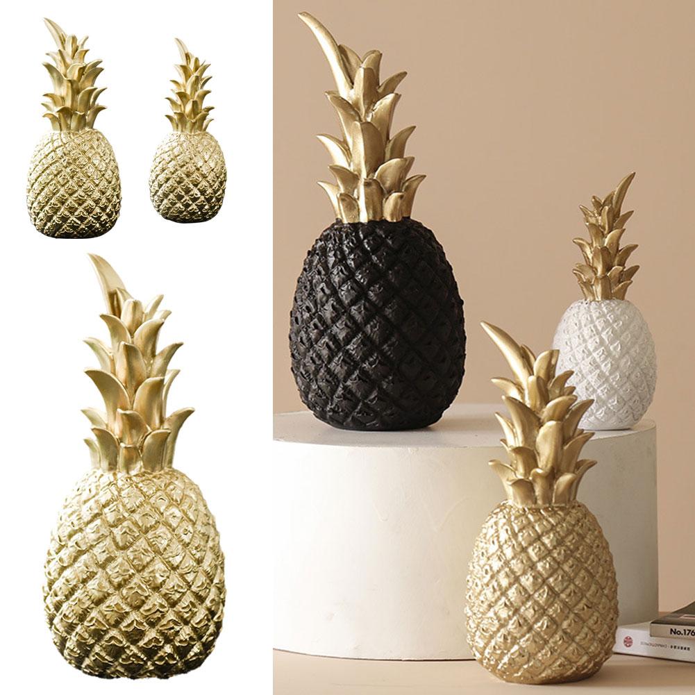 thumbnail image 2 of SGACAI Adornos de piña Decoración Tecnología de resina nórdica Decoración de oficina N7H9 ы!, 2 of 7