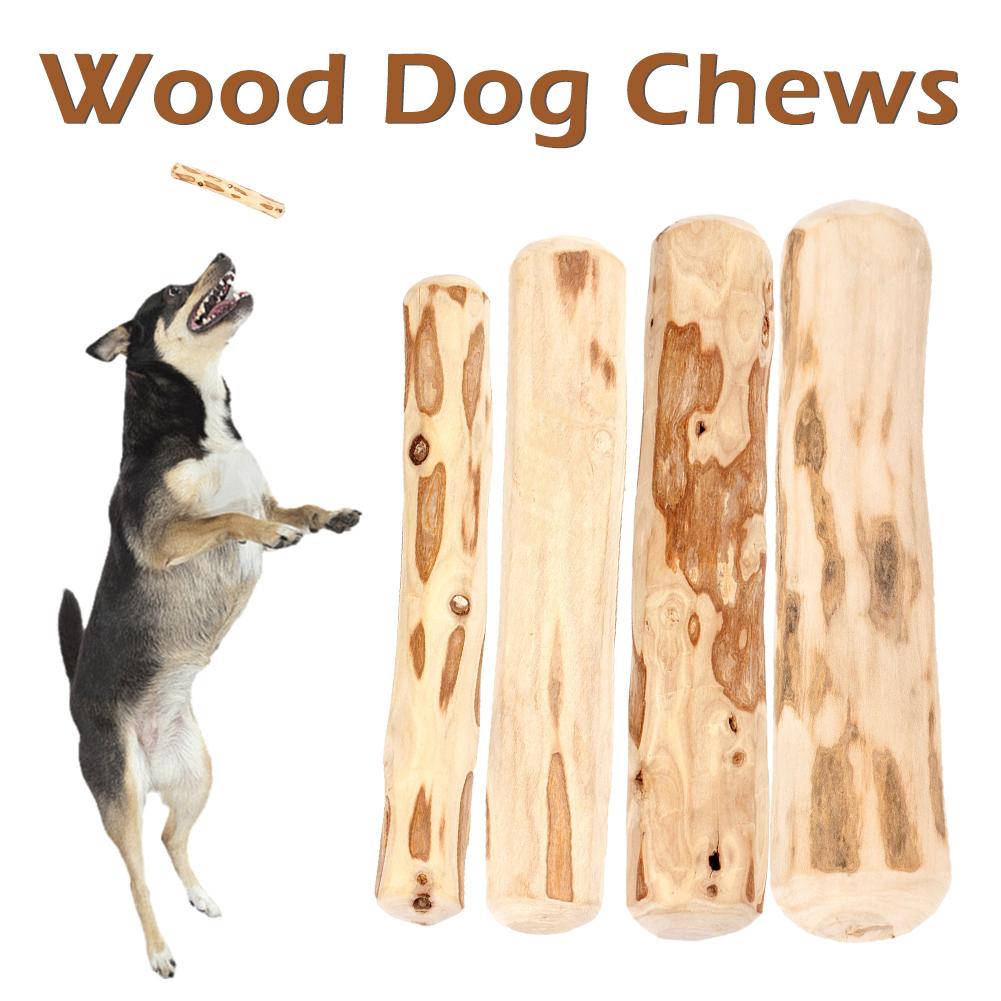 thumbnail image 2 of Ruifaya 1/2 Stück Kauspielzeug aus Naturholz für Hunde, 16–25 Nuevo J9, 2 of 7