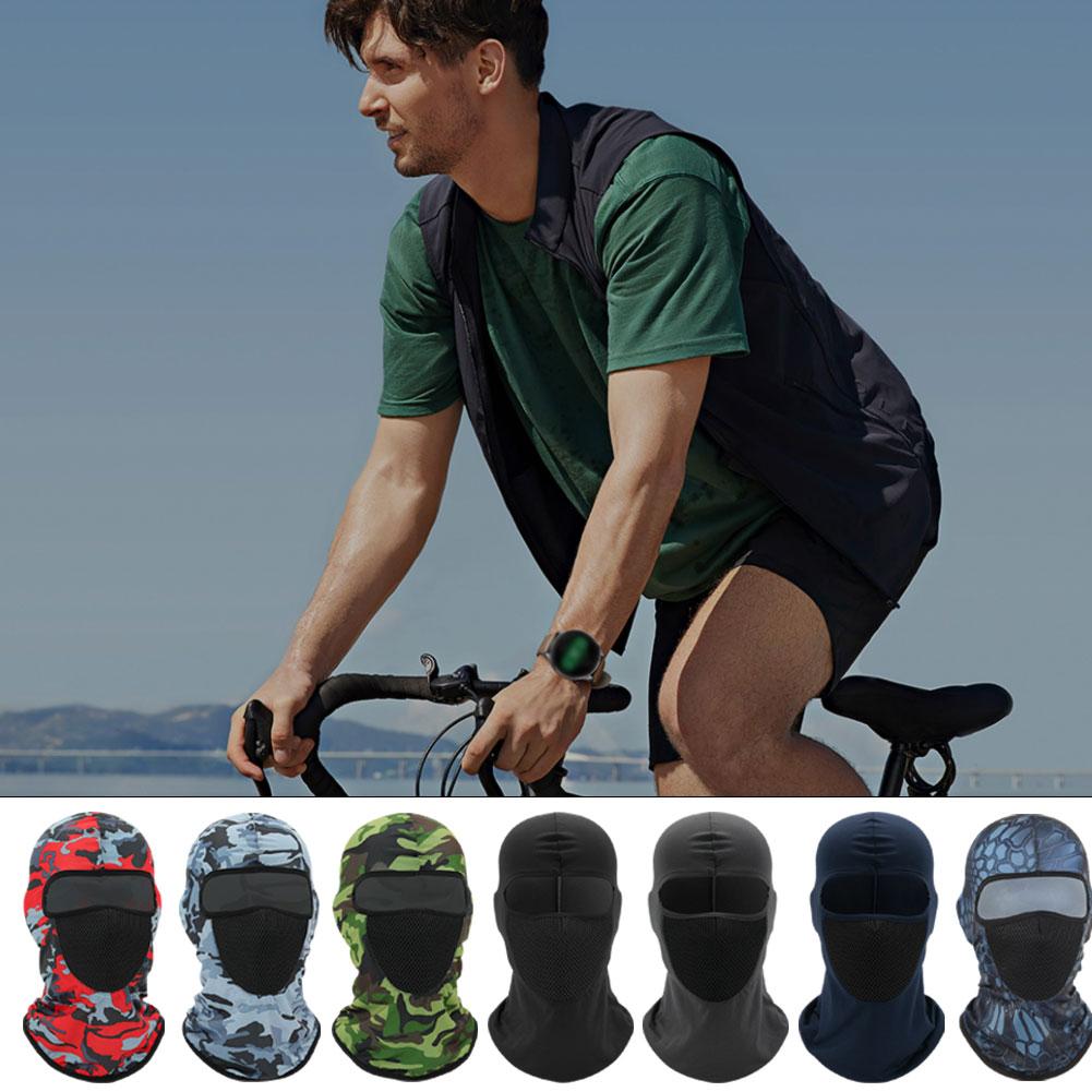 thumbnail image 4 of Ruifaya Máscara facial para hombre, máscara de cabeza completa, protección solar UV para deportes al aire libre Ca, 4 of 7