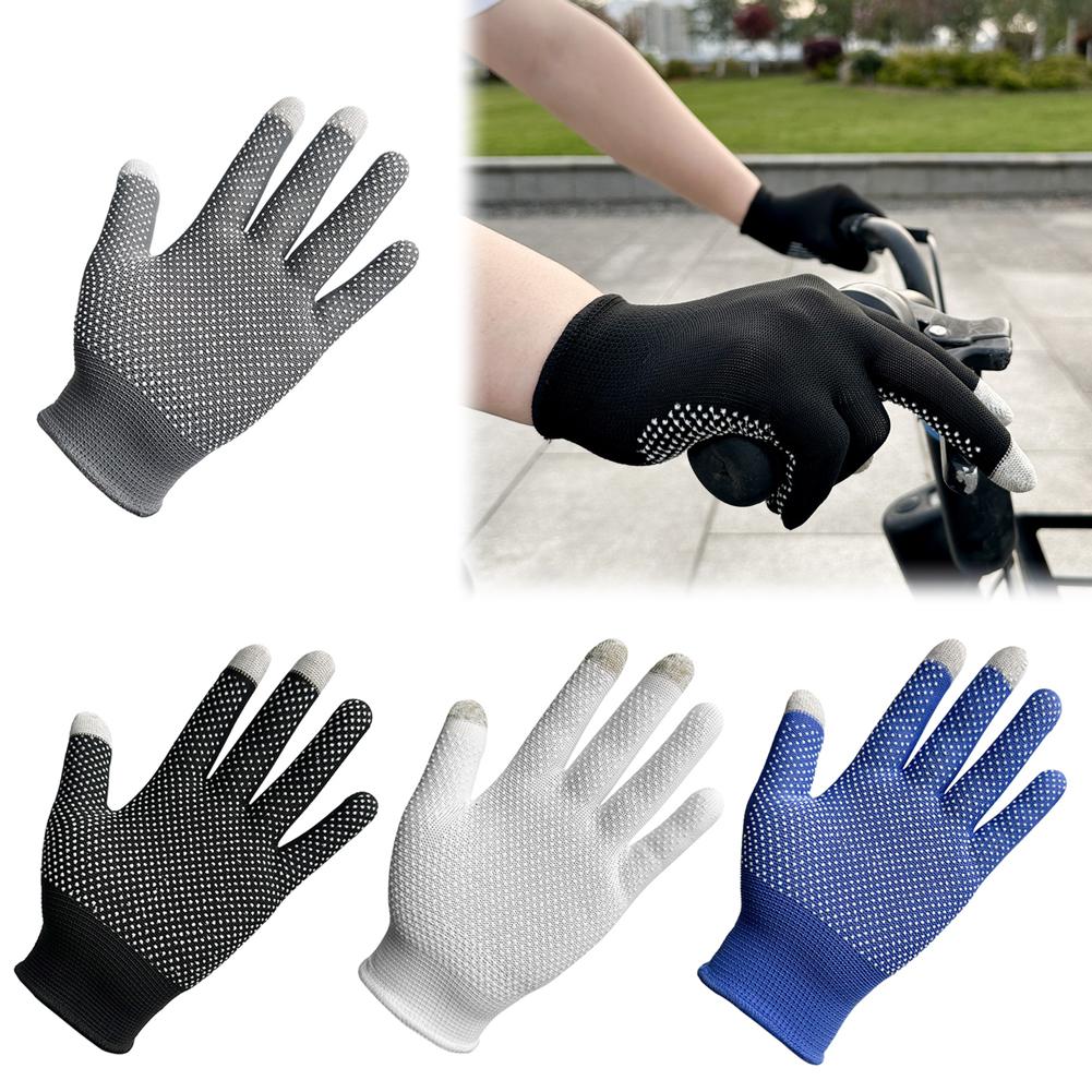 thumbnail image 2 of Ruifaya Guantes de ciclismo para hombre, de dedo completo, para deportes al aire libre, para ciclismo y fitness, 2 of 7