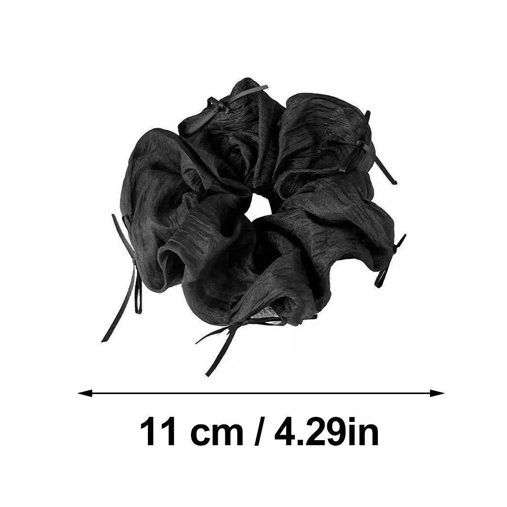 thumbnail image 5 of Wartleves Coletero plisado con lazo estilo ballet de malla para mujer Q3C1 ο' ∫ο, 5 of 7