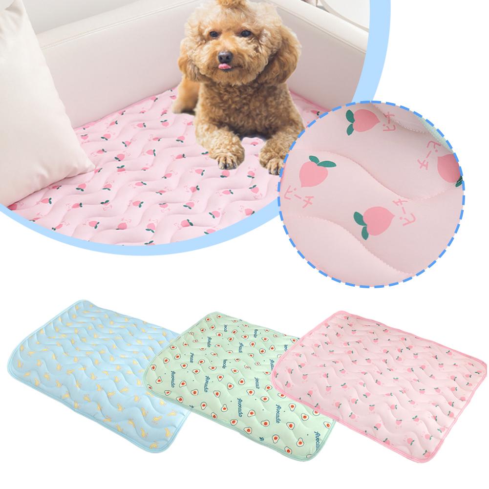 thumbnail image 2 of Wartleves Esterilla fresca para mascotas, cojín cómodo de verano para perros y gatos, manta fresca para dormir XW (,, 2 of 7