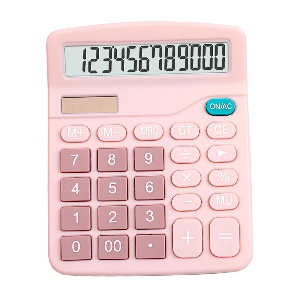 thumbnail image 5 of Wartleves Calculadora electrónica NUEVA de 12 dígitos, pantalla grande, para escritorio, hogar y oficina, 5 of 7