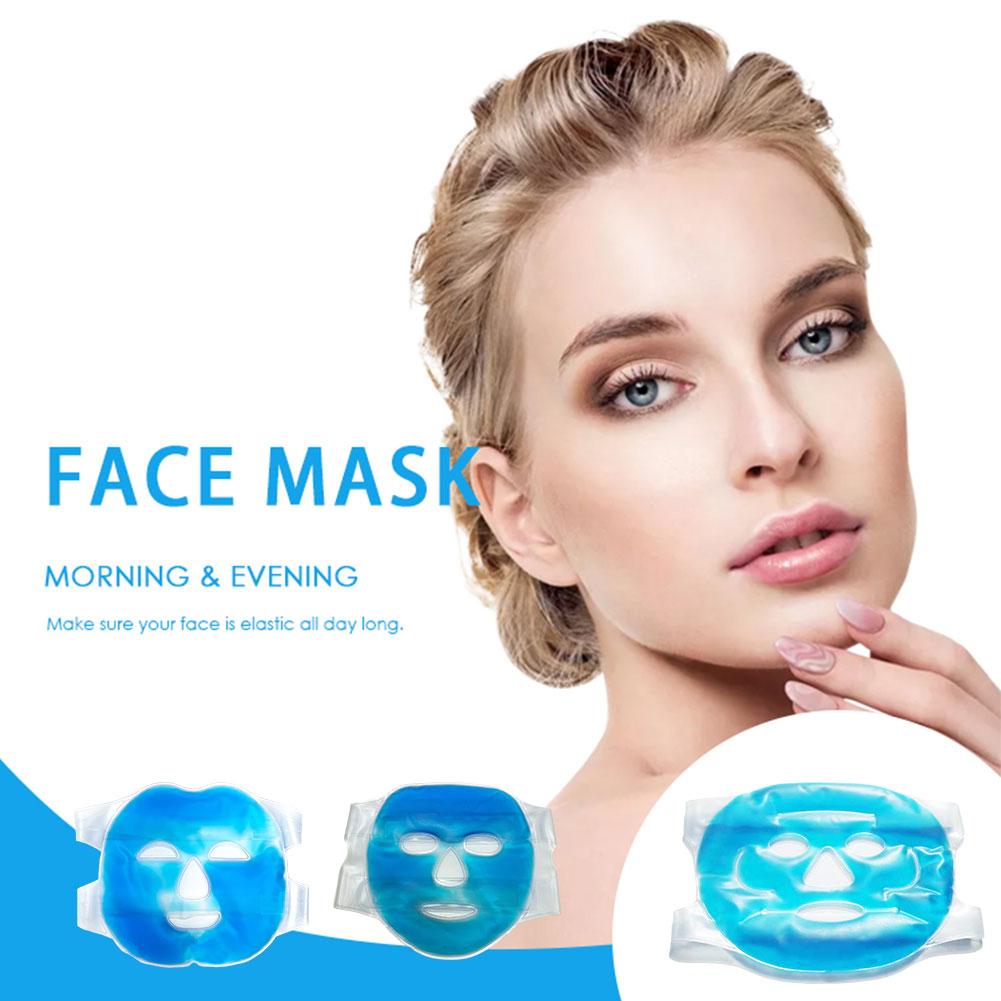 thumbnail image 3 of Wartleves Mascarilla facial azul con gel refrescante y antifatiga para relajación y alivio de la fatiga R19C, 3 of 7