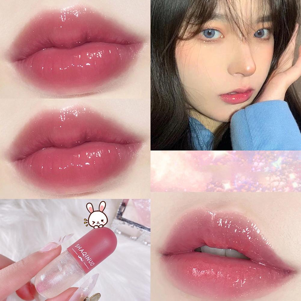 thumbnail image 4 of Wartleves Mini cápsula de brillo de labios resistente al agua, maquillaje de larga duración, brillo de labios, belleza πя }^ т^, 4 of 7