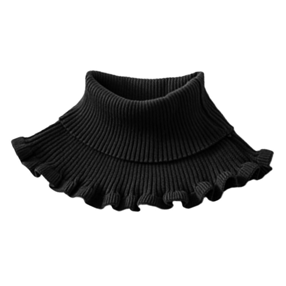 thumbnail image 4 of Ruifaya Bufanda de cuello alto falso para mujer, cuello alto de punto, cuello falso D3P0, 4 of 7