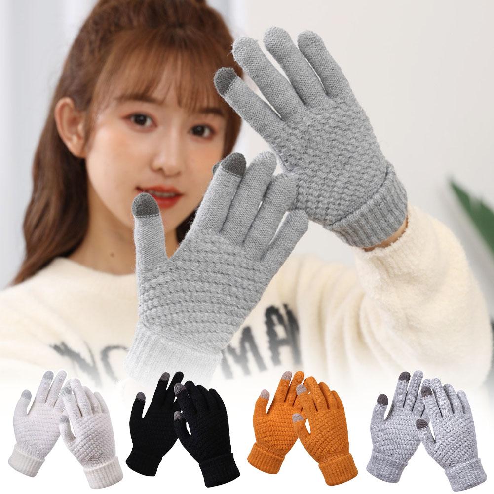 thumbnail image 3 of SGACAI Guantes de piña Guantes de invierno cálidos para estudiantes con engrosamiento de terciopelo P8A3 #д, 3 of 7