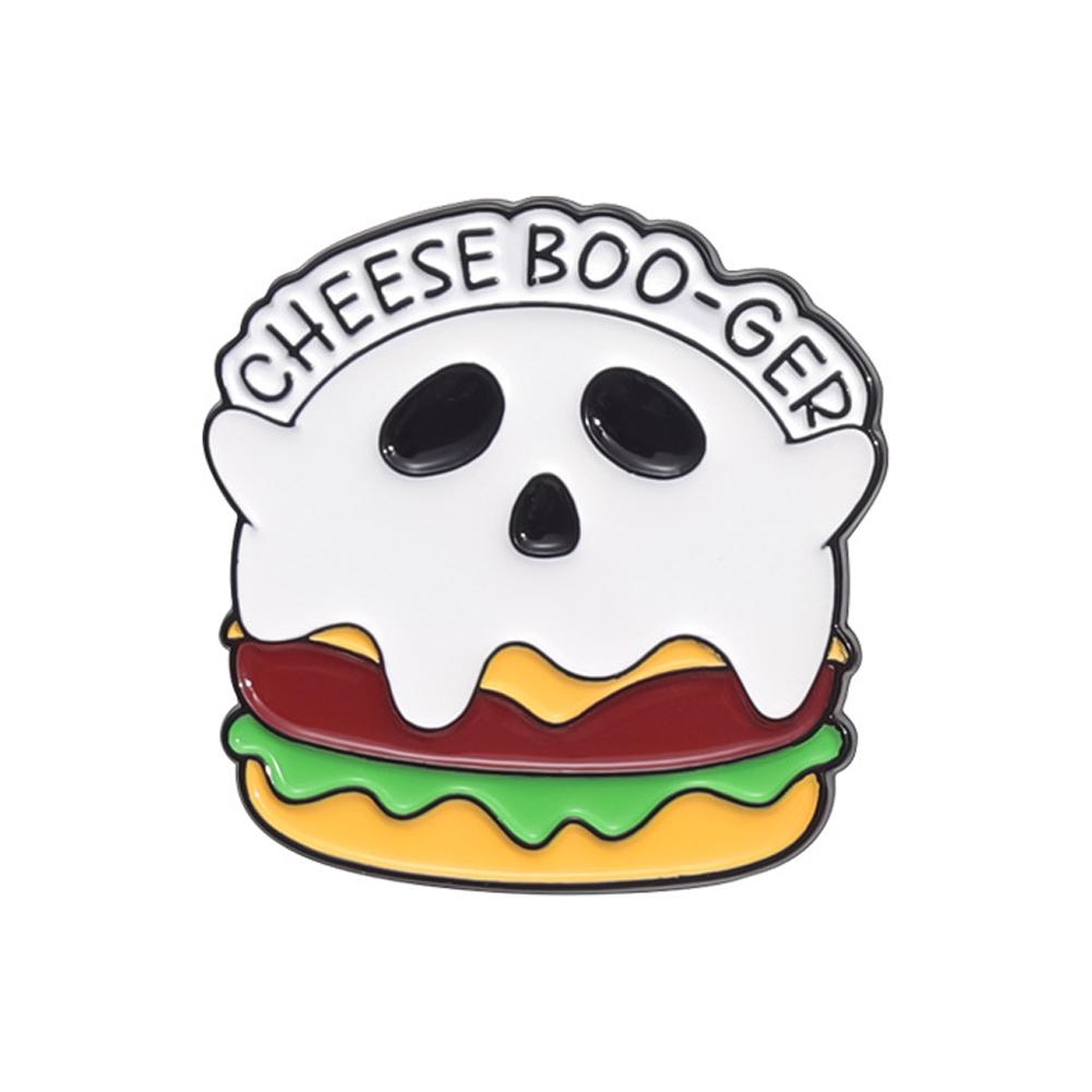 thumbnail image 4 of SGACAI GHYJPAJK Broche de esmalte lindo fantasma, alfileres de Halloween, alfileres de Halloween para mujeres/hombres, alfileres de esmalte de espíritu volador de calabaza de Boo de dibujos animado, 4 of 7