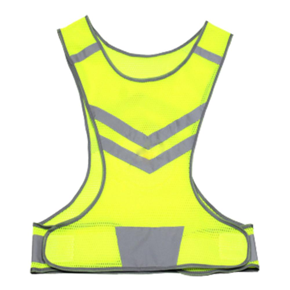 thumbnail image 4 of SGACAI Chaleco reflectante de seguridad ajustable de alta visibilidad para deportes al aire libre Ciclismo N0, 4 of 7