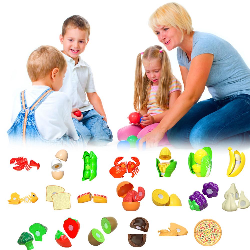 thumbnail image 3 of SGACAI Juego de simulación de corte de frutas y verduras, accesorios de cocina para niños, Hot M0, 3 of 7