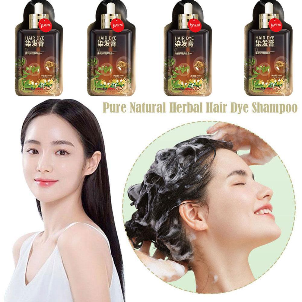 thumbnail image 2 of SGACAI Champú para teñir el cabello con extracto de planta Bubble Plant, crema para teñir el cabello que no daña el cabello D7H6., 2 of 7