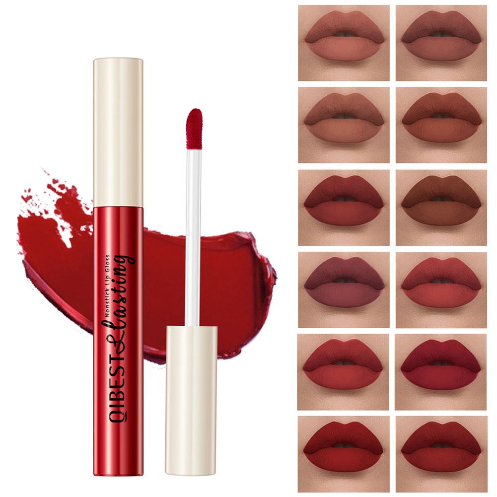 thumbnail image 2 of Ruifaya Lápiz labial mate de 24 colores, brillo labial líquido mate, brillo labial incoloro de 2,5/., 2 of 7