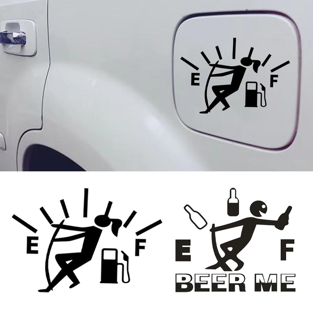 thumbnail image 3 of SGACAI Tanque vacío Indicador de combustible vacío Adhesivo divertido para coche - Ventana Tanque Parachoques, 3 of 7