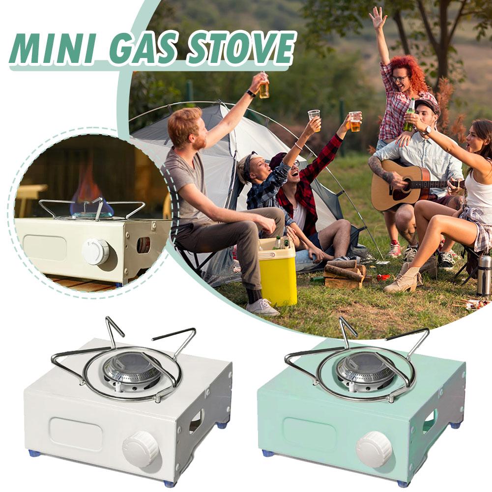 thumbnail image 2 of Wartleves Estufa de gas para picnic al aire libre, camping, senderismo, pesca, mini estufa, cocina y, 2 of 7