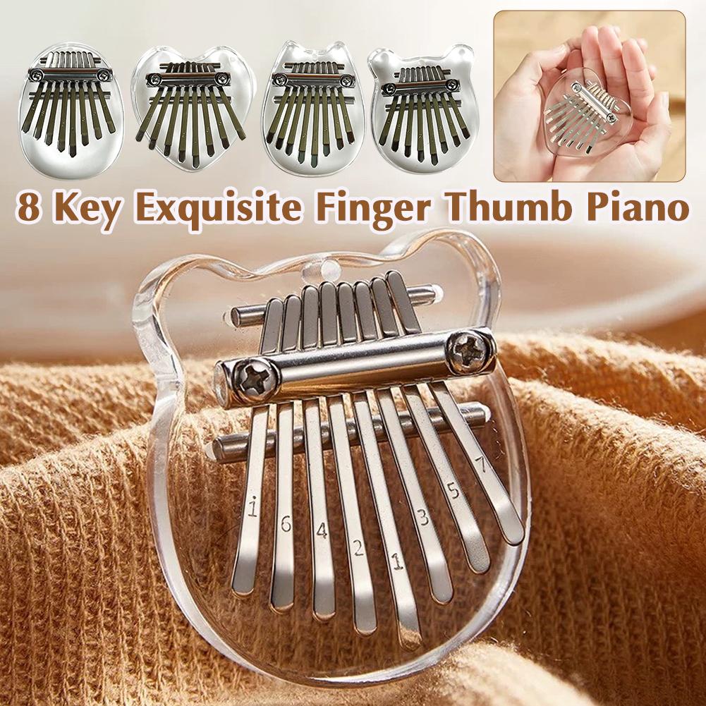 thumbnail image 3 of Wartleves Piano de pulgar exquisito de 8 teclas Piano de pulgar exquisito de 8 teclasθÆ, 3 of 7