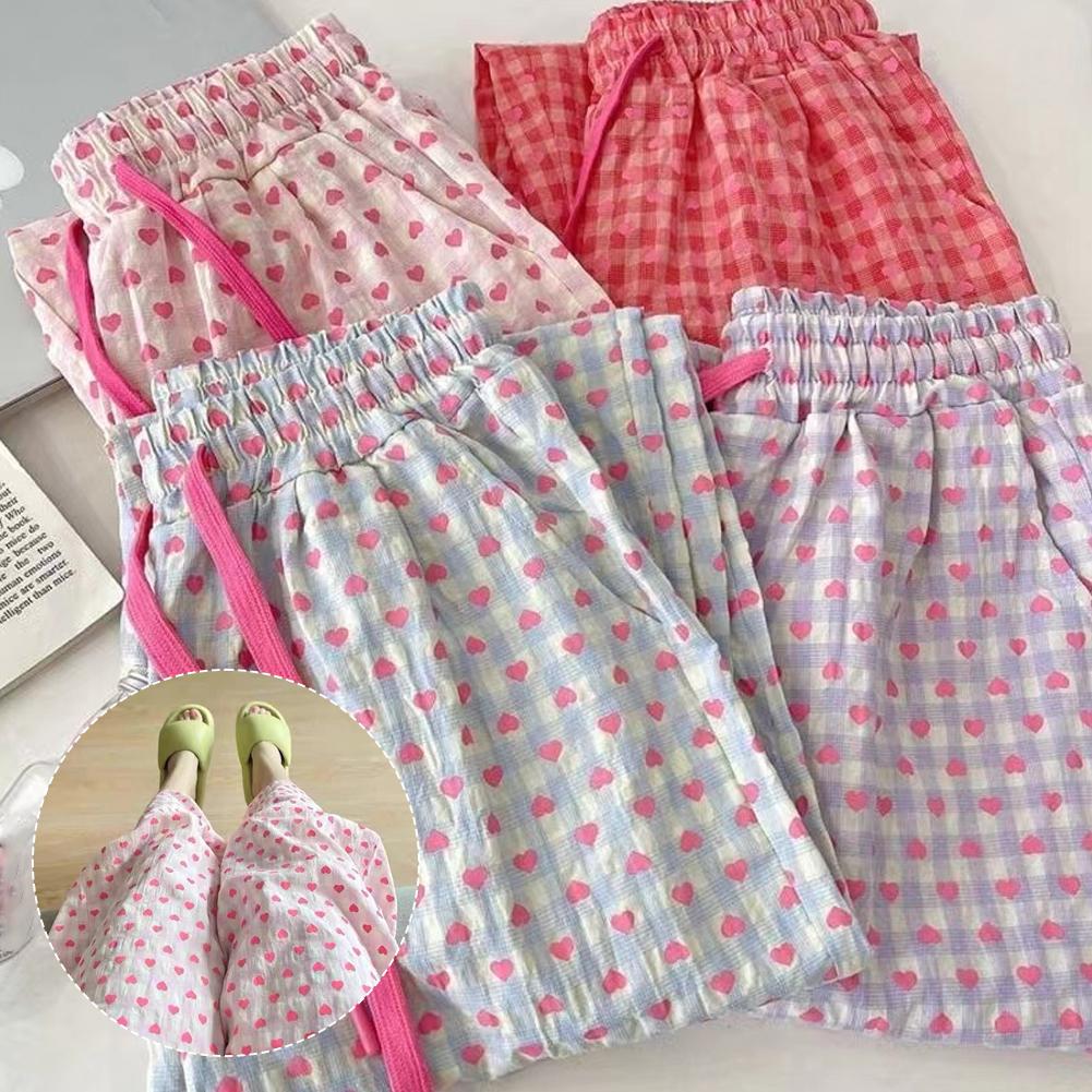 thumbnail image 3 of Wartleves Pantalones de pierna ancha para mujer, pantalones casuales holgados rectos con botones de talla grande coreanos↘, 3 of 7