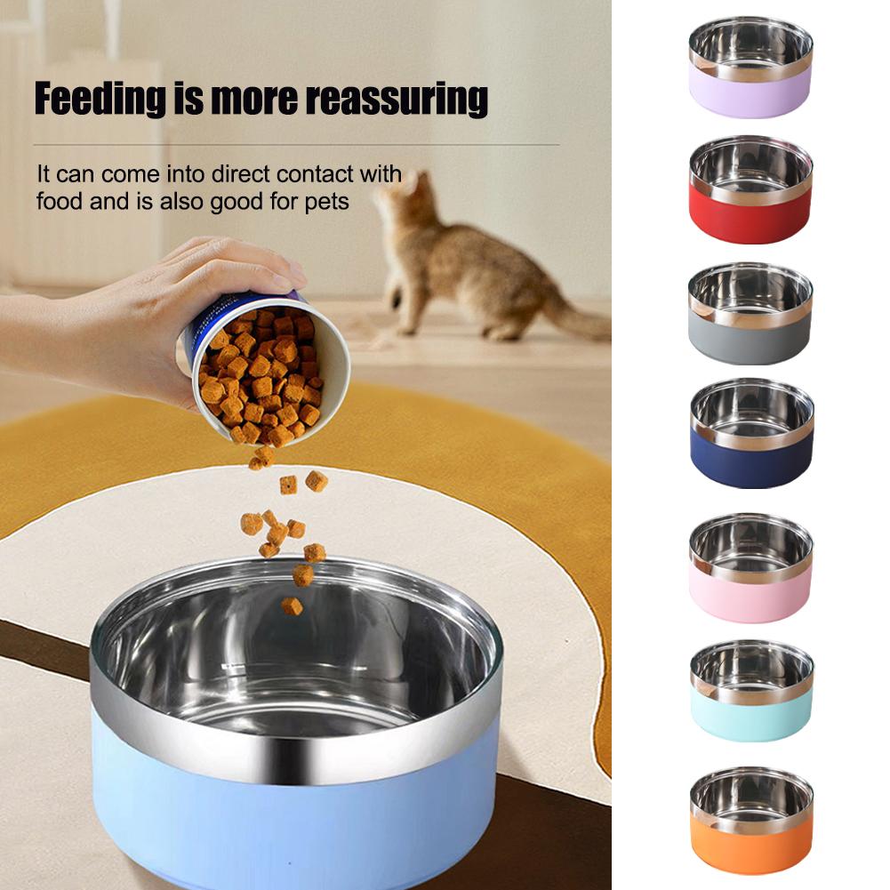 thumbnail image 2 of SGACAI Cuenco para jaula de acero inoxidable para perros y cachorros, comedero para agua y comida para perros, 2 of 7