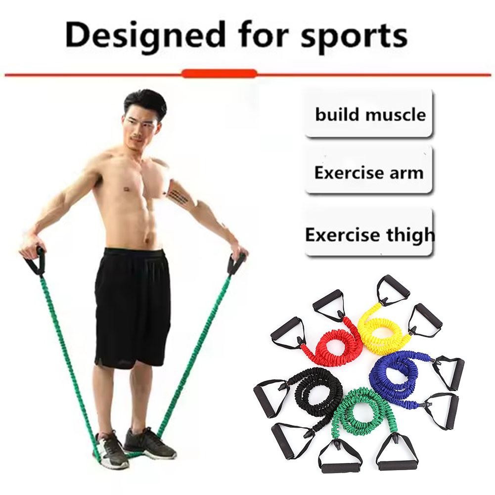 thumbnail image 2 of SGACAI Cinturón de goma para ejercicios de fitness, cuerda tensora, cuerda elástica para el hogar, 2 of 7