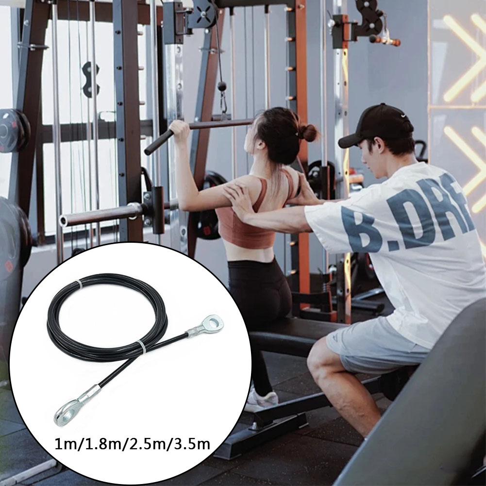 thumbnail image 4 of SGACAI Cable de repuesto para gimnasio fabricado con ojo de presión/ojo de presión | Cable para máquina de gimnasio nuevo, 4 of 7
