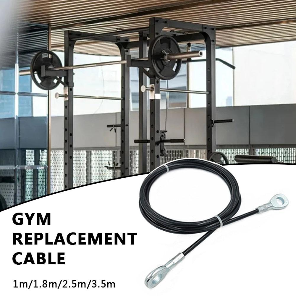 thumbnail image 3 of SGACAI Cable de repuesto para gimnasio fabricado con ojo de presión/ojo de presión | Cable para máquina de gimnasio nuevo, 3 of 7