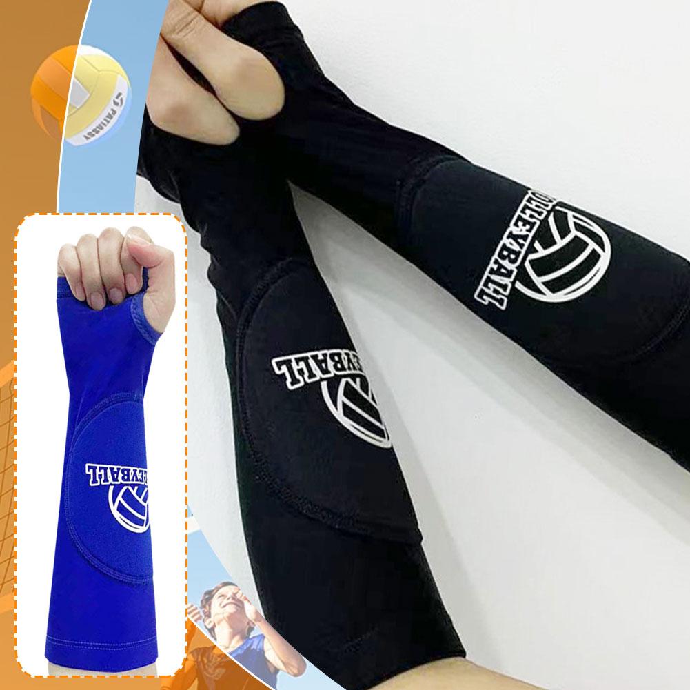thumbnail image 2 of SGACAI 1 par de mangas de voleibol para pasar el antebrazo con almohadilla de protección y, 2 of 7