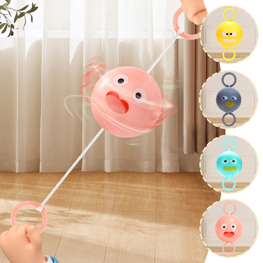 thumbnail image 2 of Ruifaya Bunter Kunststoff Spin Light Flying Ball Kinder Klassisches Spielzeug C1R2, 2 of 7