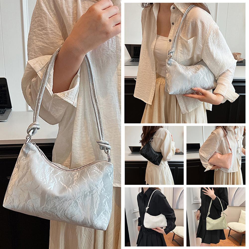 thumbnail image 3 of Ruifaya Bolso de hombro de gran capacidad, de alta gama, elegante y fresco, bolso para llevar debajo del brazo C8, 3 of 7