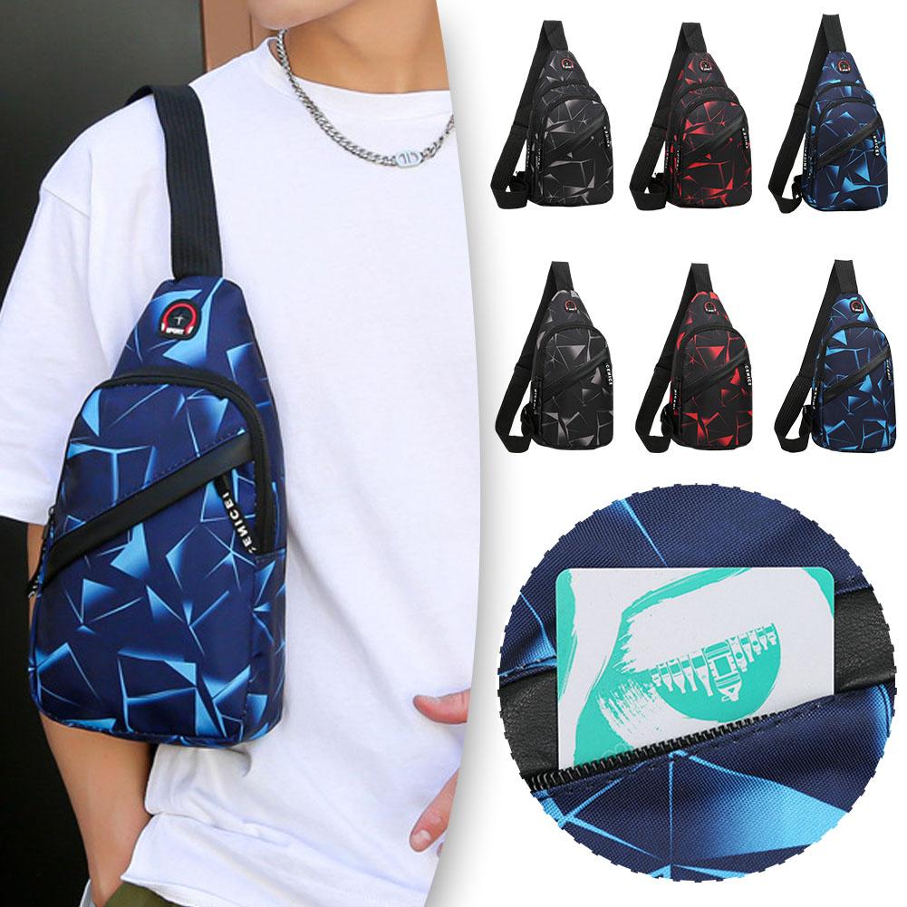 thumbnail image 3 of SGACAI Bolso bandolera para hombre o niño, para viajes al aire libre, para deporte, para hombro, W2E3, 3 of 7