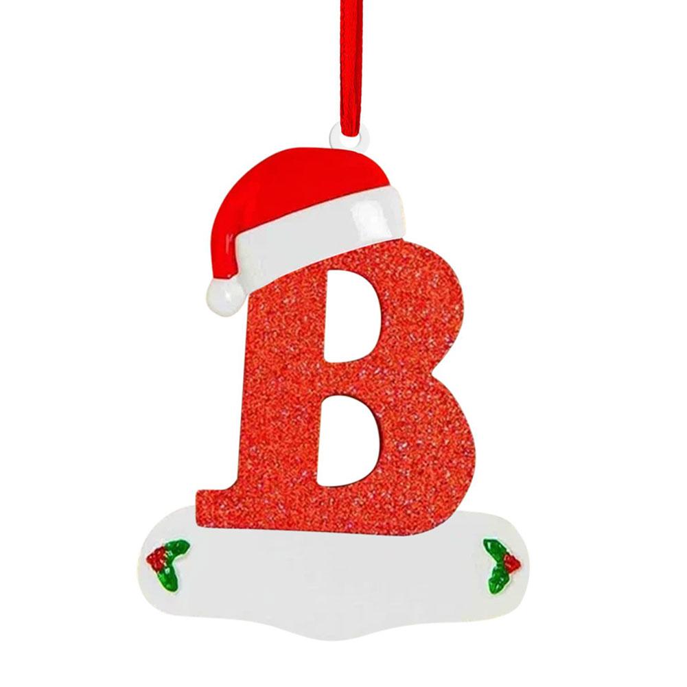 thumbnail image 5 of SGACAI Adornos para árbol de Navidad con letras en inglés para decoración de fiestas colgantes, 5 of 7