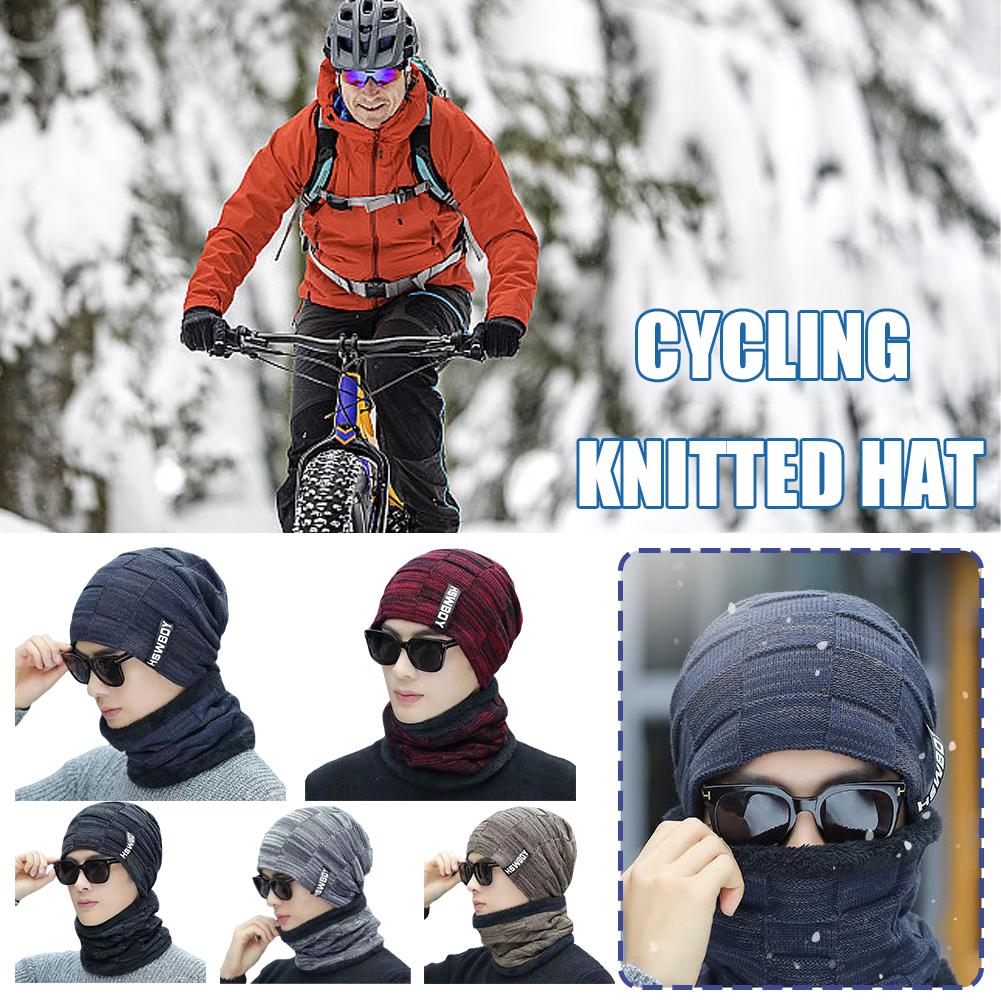 thumbnail image 3 of Ruifaya Gorro de invierno para hombre y mujer, jersey, gorro, bufanda, traje, además de forro polar de terciopelo >✨, 3 of 7