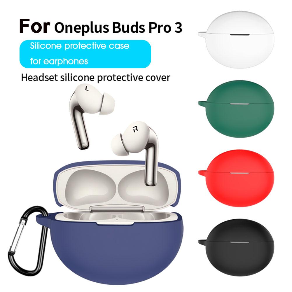 thumbnail image 3 of SGACAI Funda protectora de silicona suave anticaídas para auriculares OnePlus Buds Pro3, 3 of 7