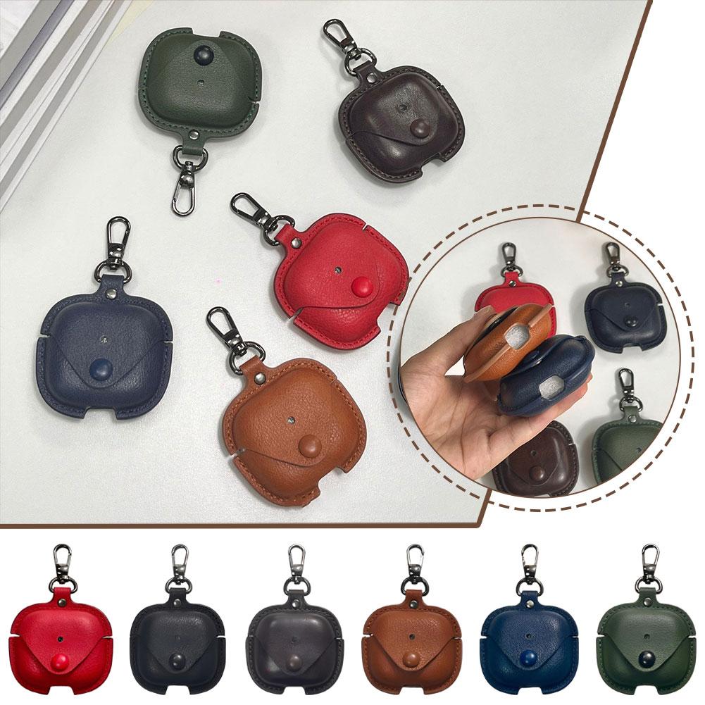 thumbnail image 2 of Ruifaya Estuche de PU para auriculares Airpods 4 Estuche protector empresarial Antipérdida Anti-caída |в, 2 of 7