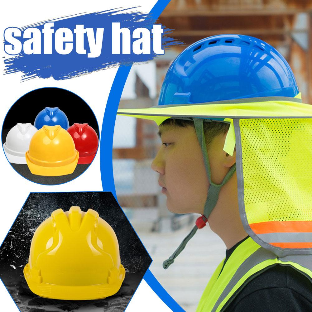 thumbnail image 2 of Ruifaya Casco de seguridad ABS en forma de V engrosado, protección laboral en el sitio de construcción, 2 of 7