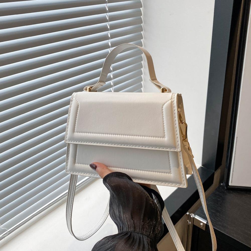 thumbnail image 4 of Ruifaya Bolso de hombro para mujer de color sólido, diseño minimalista, moderno y elegante, 4 of 7