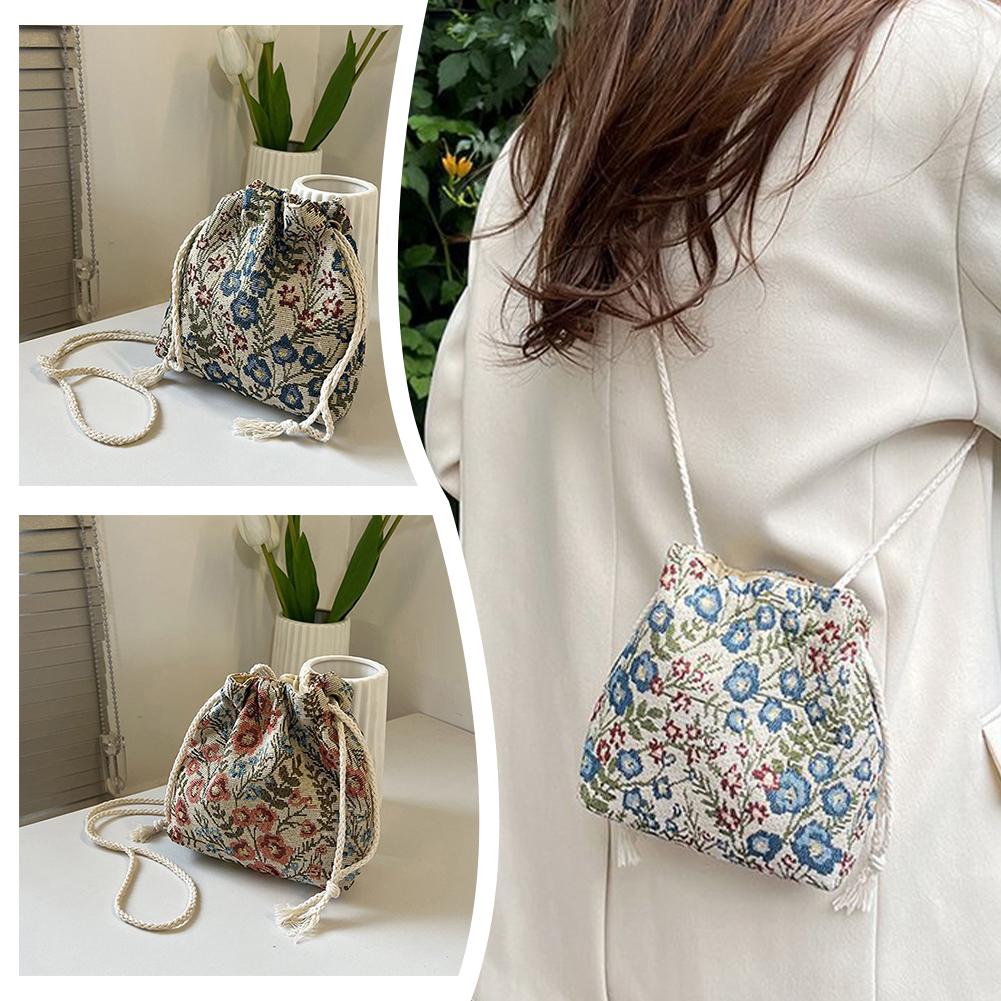 thumbnail image 3 of Ruifaya Bolso bandolera con cordón, bonito y nuevo C7, 3 of 7