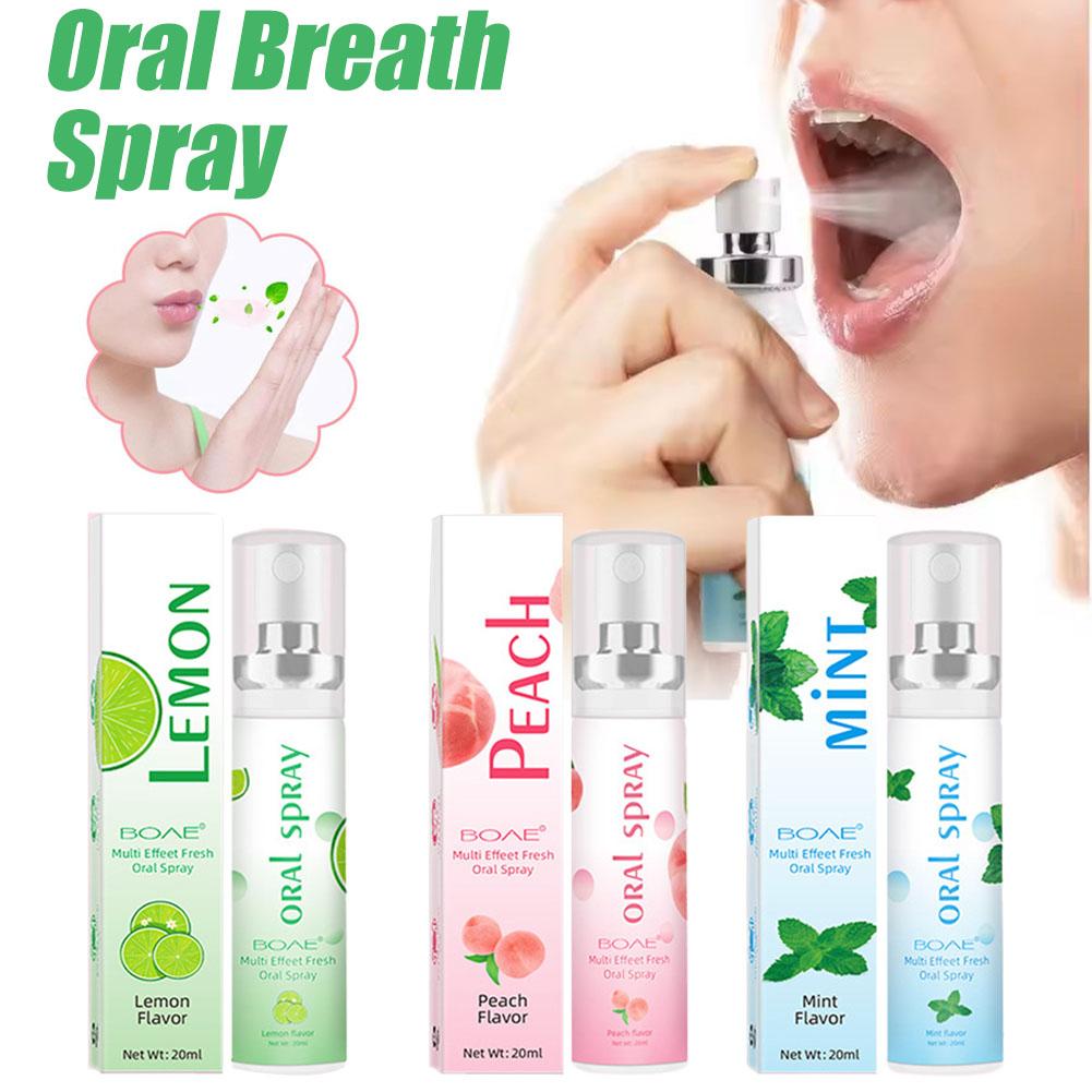 thumbnail image 3 of SGACAI Spray bucal Fresh Breath Mint Spray portátil de larga duración 20 ml, 3 of 7