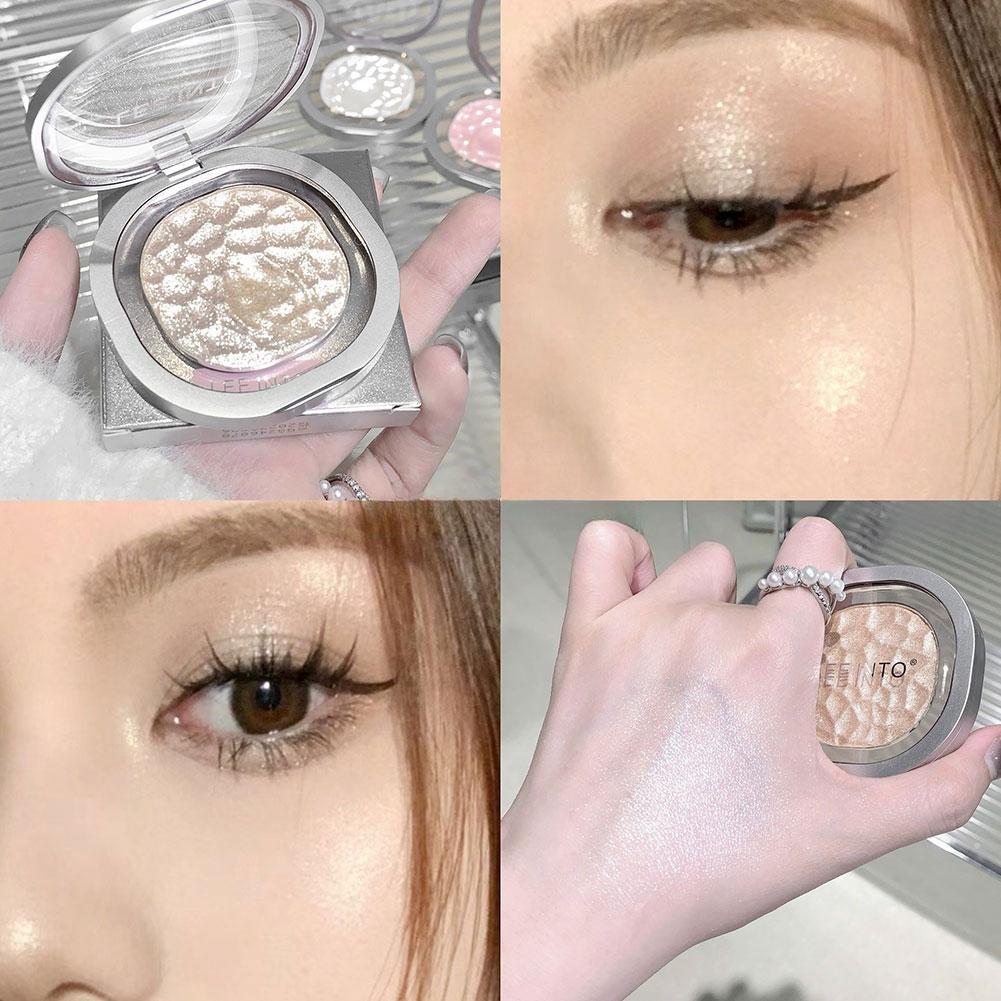 thumbnail image 4 of Ruifaya Paleta de sombras de ojos con efecto perlado en polvo iluminador., 4 of 7