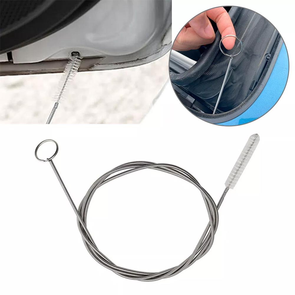 thumbnail image 3 of Wartleves Cepillo limpiador de desagües flexible de 1/2/3 piezas y draga para desagües de automóviles, 3 of 7