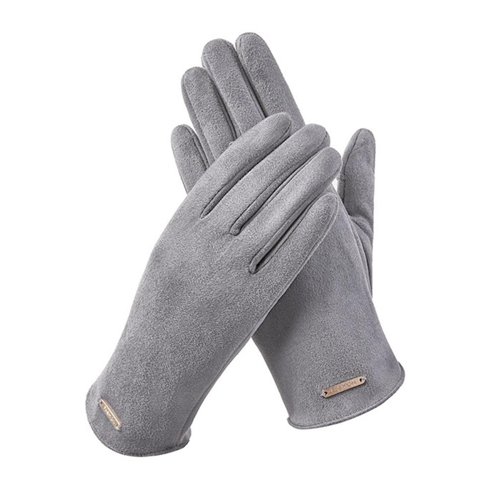 thumbnail image 5 of Wartleves Guantes finos para mujer que mantienen el calor durante el otoño e invierno:, 5 of 7