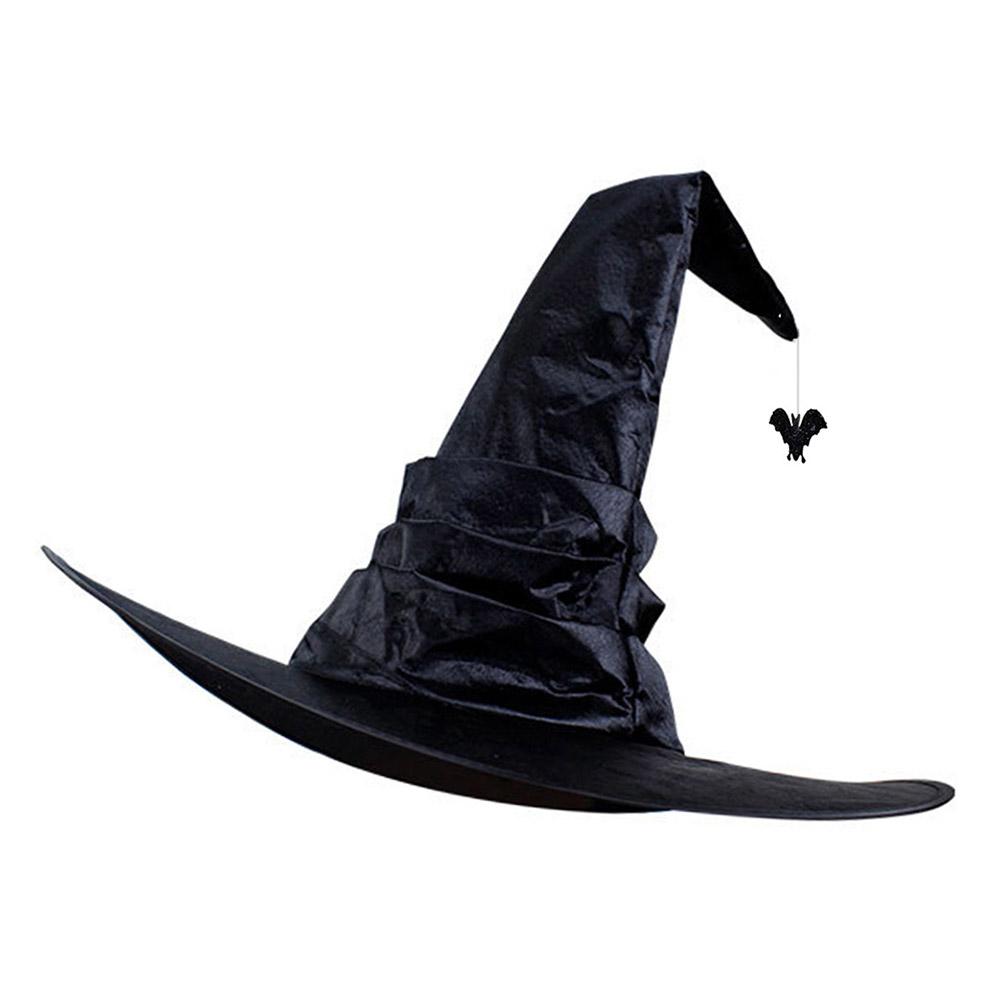 thumbnail image 5 of SGACAI Sombrero de bruja de Halloween, disfraz de mago para hombres y mujeres, cosplay * Araña colgante, 5 of 7